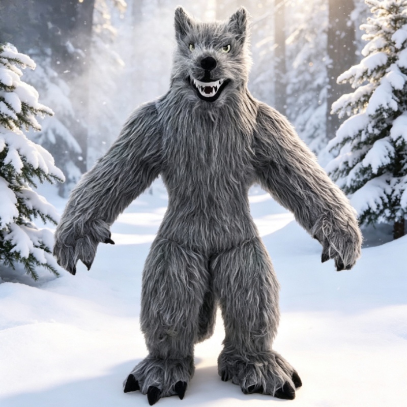 Dresses - Giant Inflatable Grey Wolf Mascot Costume
