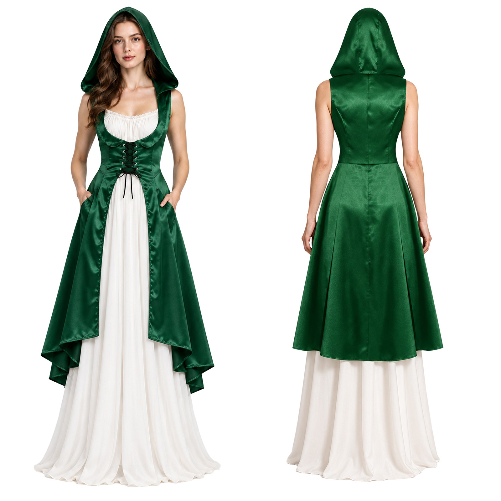 Women Medieval Renaissance Vic - Dresses ulasan dan harga