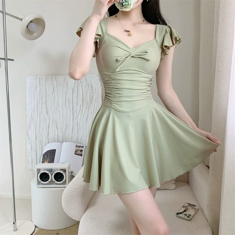 2026 Women Open Back Short Sle - Swimwear ulasan dan harga