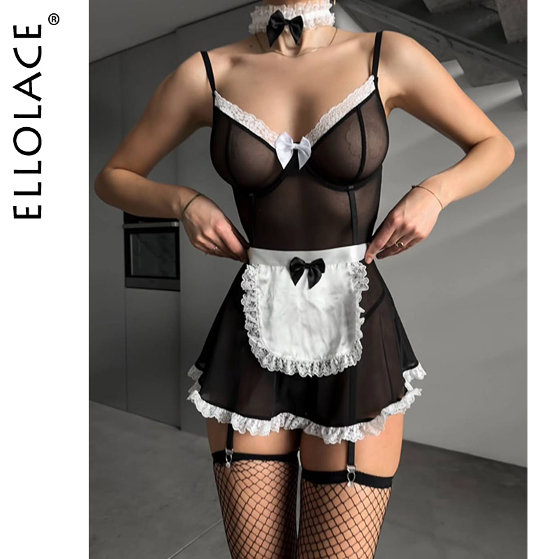 Ellolace Cosplay Women's Linge - Lingerie ulasan dan harga