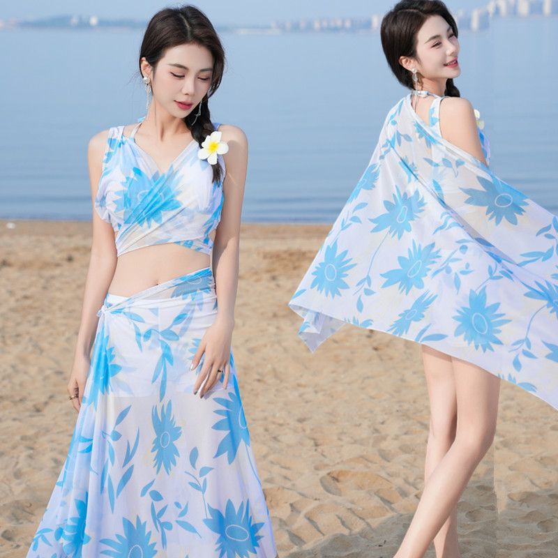 New Fashion Triangle Bikini 3P - Skirts ulasan dan harga