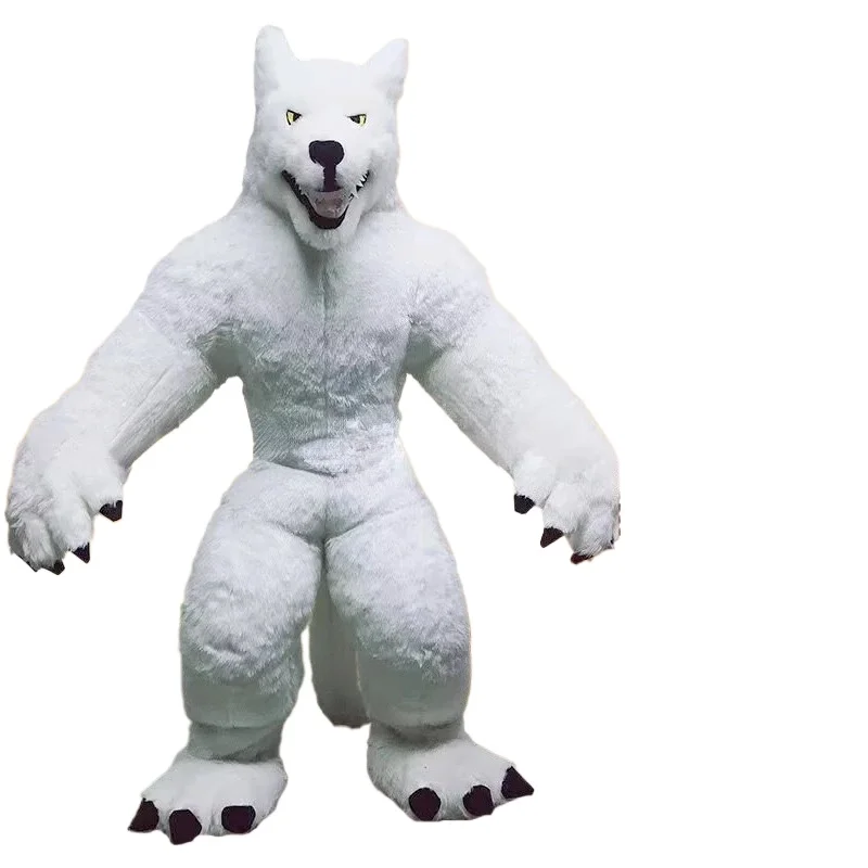 Giant Inflatable Grey Wolf Mas - Dresses ulasan dan harga